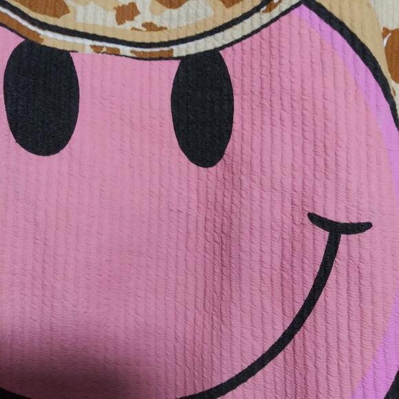 Simply Southern Grey Cow Hat Howdy Long Sleeve Crew Sweatshirt Size S - Picture 4 of 7